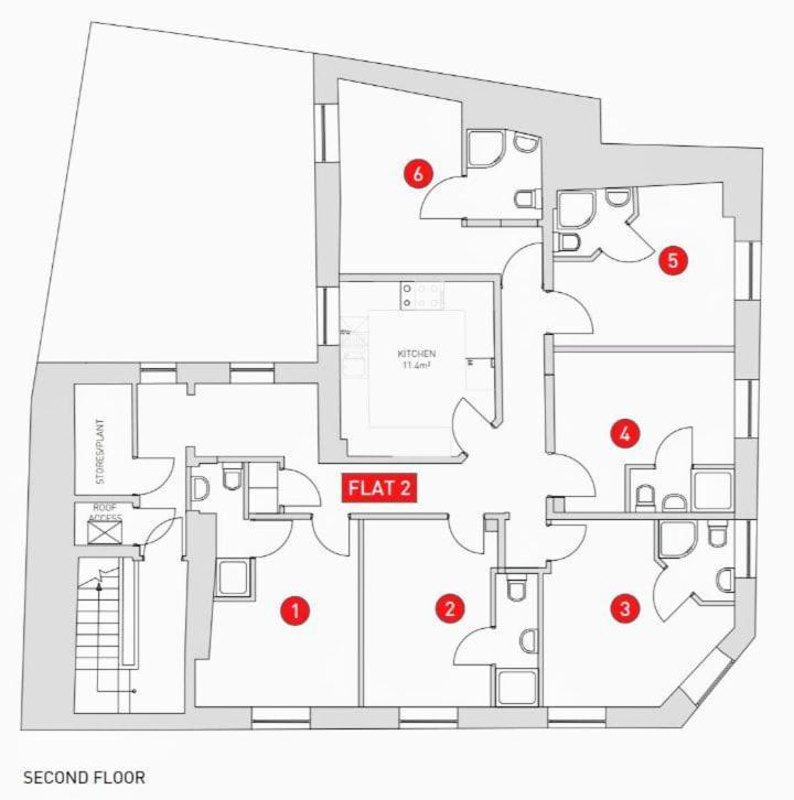 Darwin Stays - Service Accommodation In Newcastle Under Lyme City Centre מראה חיצוני תמונה